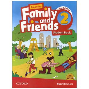 کتاب فمیلی اند فرندز Family and Friends 2 ویرایش دوم Second Edition امریکن American رحلی
