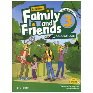 کتاب فمیلی اند فرندز Family and Friends 3 ویرایش دوم Second Edition امریکن American