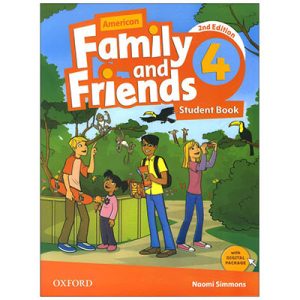 کتاب فمیلی اند فرندز Family and Friends 4 ویرایش دوم Second Edition امریکن American