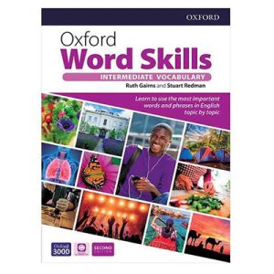خرید کتاب آکسفورد ورد اسکیلز اینترمدیت ویرایش دوم Oxford Word Skills intermediate 2nd سایز رحلی