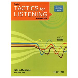 خرید کتاب تکتیس فور لیسنیگ بیسیک TACTICS for LISTENING Basic
