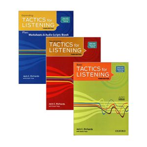 خرید مجموعه 3 جلدی  کتاب تکتیس فور لیسنیگ TACTICS forENIN LISTG