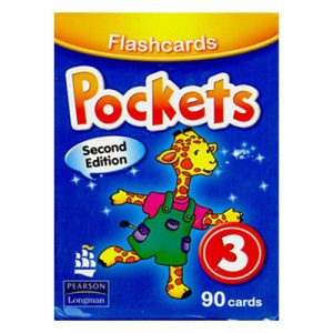 خرید فلش کارت کتاب پاکتس 3 Flashcards Pockets