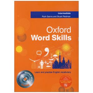کتاب آکسفورد ورد اسکیل اینترمدیت Oxford Word Skills intermediate سایز رحلی ( A4 )