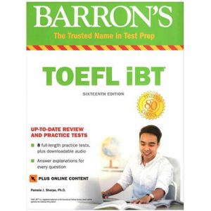 خرید کتاب BARRONS TOEFL iBT 16th Edition