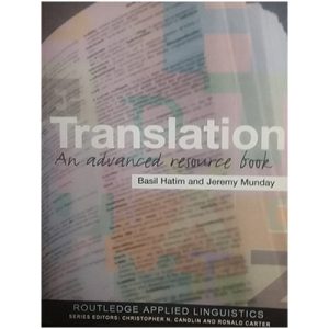 خرید کتاب Translation an Advanced resource book