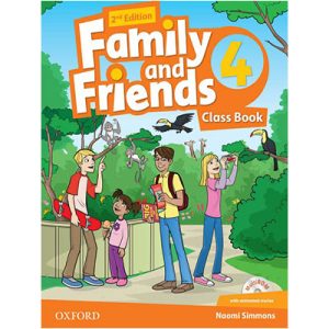 کتاب فمیلی اند فرندز Family and Friends 4 ویرایش دوم Second Edition بریتیش British