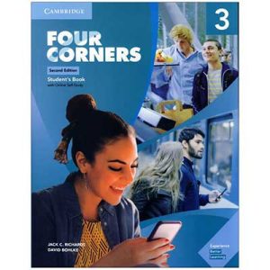خرید کتاب فور کرنرز 3 ویرایش دوم FOUR CORNERS 3