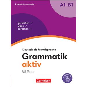 خرید کتاب گراماتیک اکتیو Grammatik aktiv A1 B1 چاپ رنگی 2023