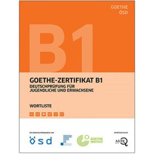 خرید کتاب GOETHE ZERTIFIKAT B1 WORTLISTE