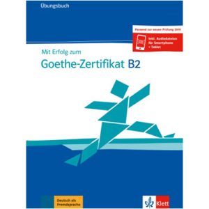 خرید مجموعه 2 جلدی کتاب Mit Erfolg zum Goethe Zertifikat B2 (Testbuch) + (Übungsbuch)