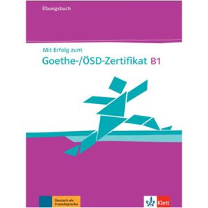 خرید مجموعه 2 جلدی کتاب Mit Erfolg zum Goethe Zertifikat B1 (Testbuch) + (Übungsbuch)
