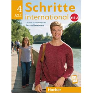 خرید کتاب شریته اینترنشنال Schritte International Neu 4 A2.2