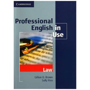خرید کتاب Professional English in Use Law
