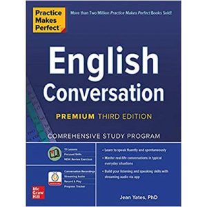 کتاب انگلیش کانورسیشن ویرایش سوم Practice Makes Perfect English Conversation Premium Third Edition 