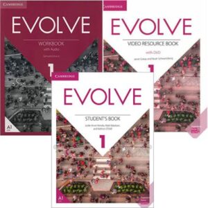 خرید کتاب ایوالو Evolve 1 پک کامل (Student Book + Workbook + Video Resource Book):
