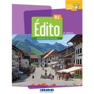 کتاب آموزش زبان فرانسوی ادیتو Edito B1 ویرایش سوم 3ème édition 2023