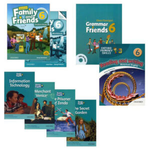 پک کامل کتاب فمیلی اند فرندز  6 American Family and Friends pack ویرایش دوم