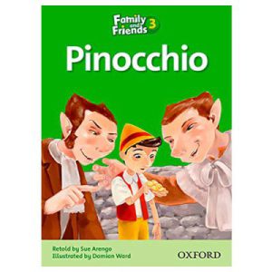 خرید کتاب داستان پینوکیو فمیلی اند فرندز 3 Pinochio Readers family and friends 3