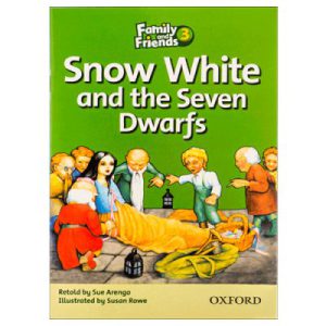 خرید کتاب داستان سفید برفی و هفت کوتوله Snow White and the Seven Dwarfs Readers family and friends 3